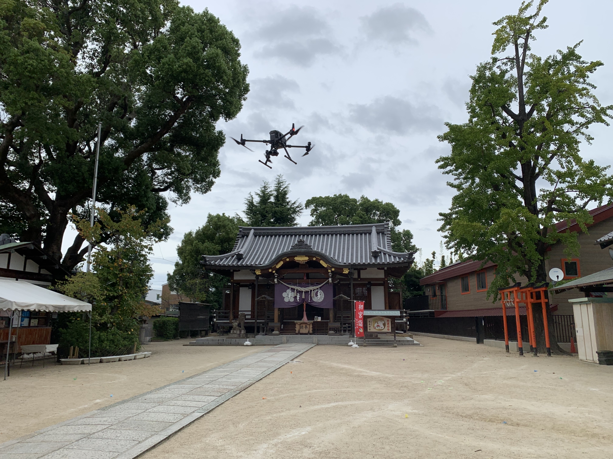 藤森神社（大阪府摂津市）様の３D化撮影をさせて頂きました。