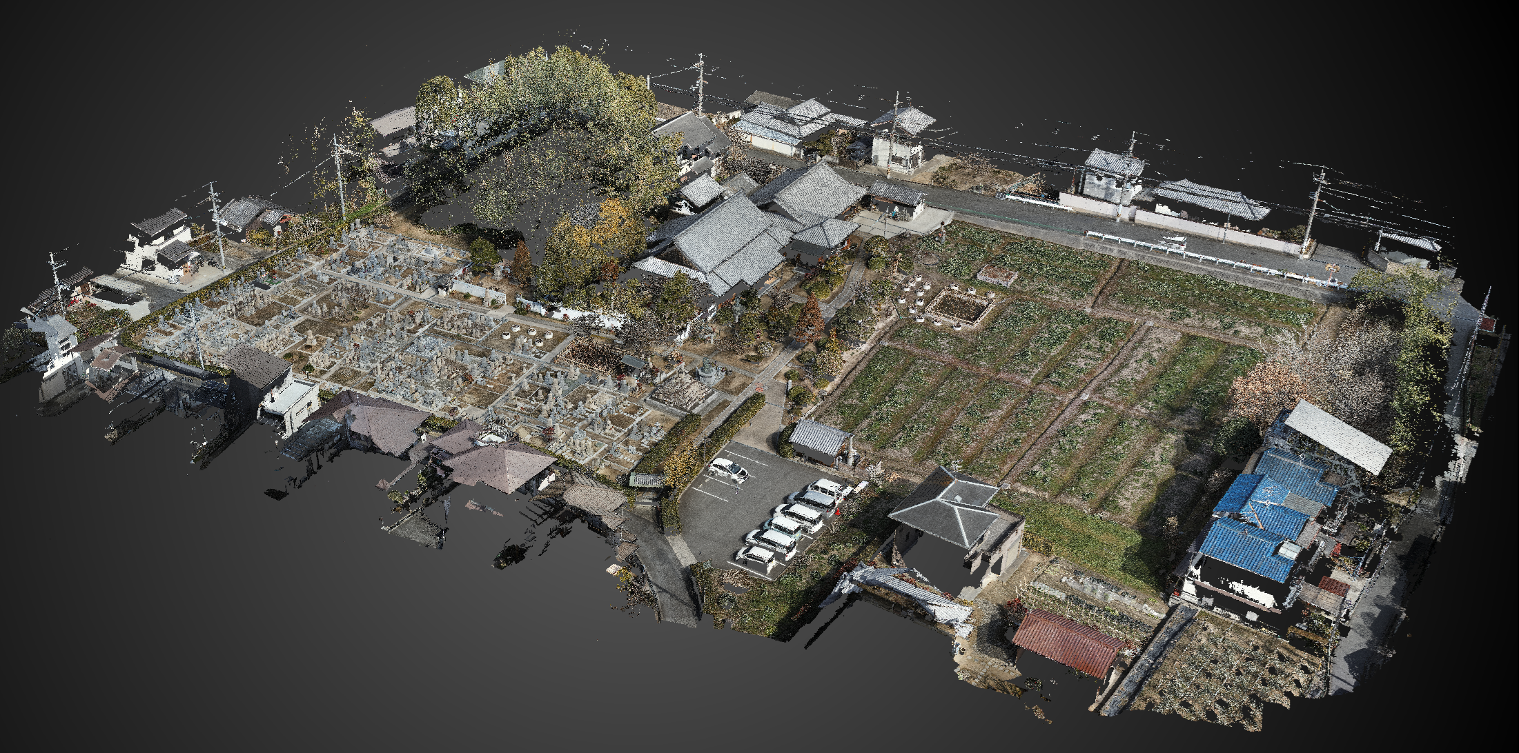 龍雲寺（大阪府富田林市）様３D化及び空撮をさせて頂きました。